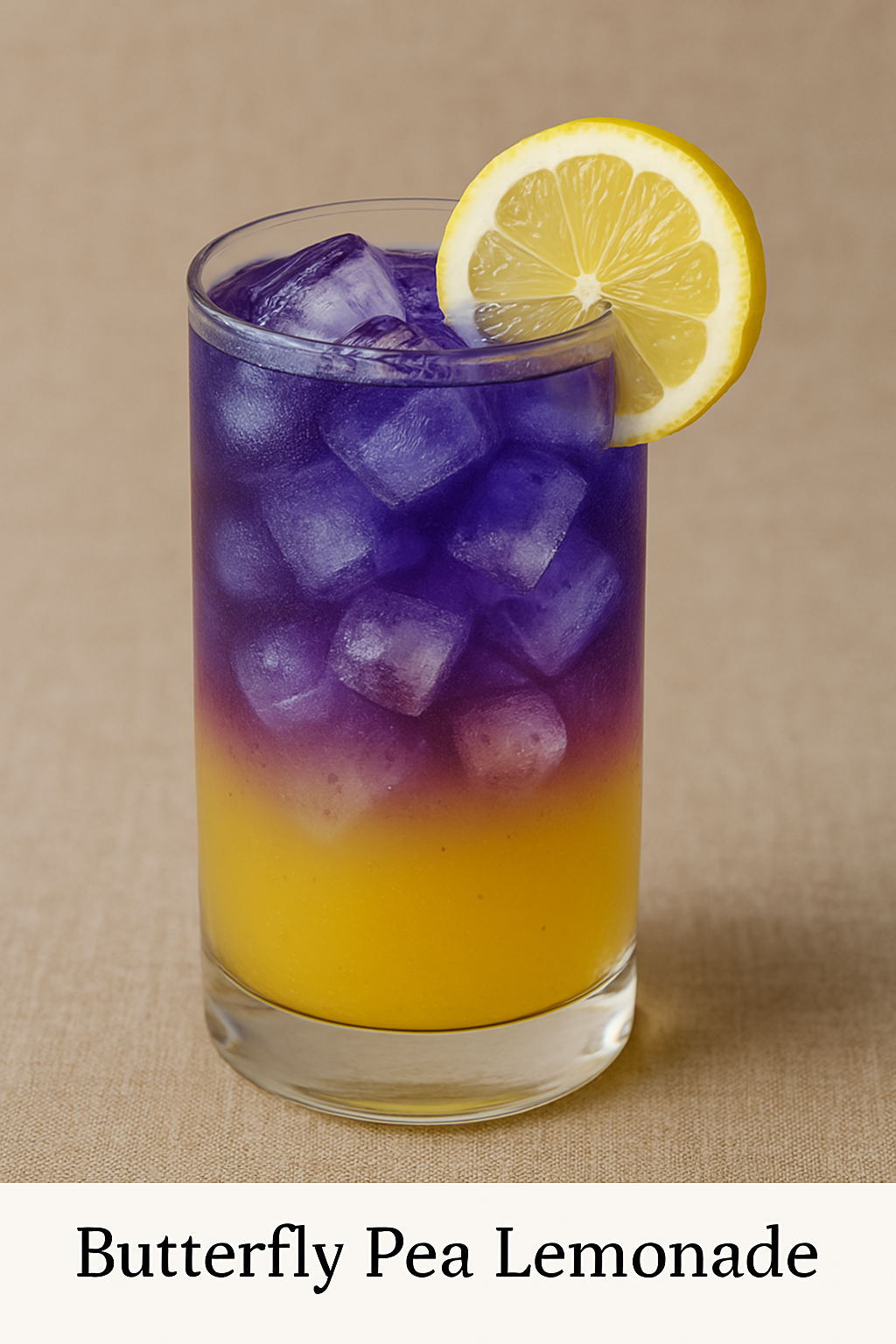 Butterfly Pea Lemonade